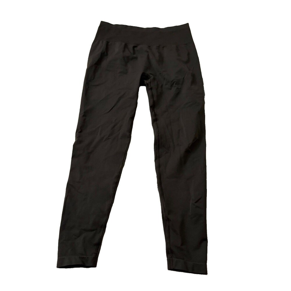 Adanola Ultimate Leggings Womens Large Deep Brown High Rise Seamless Gym Yoga